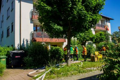 Leonberg: Aufmerksame Nachbarin verhindert Kuechenbrand beim Nachbarn